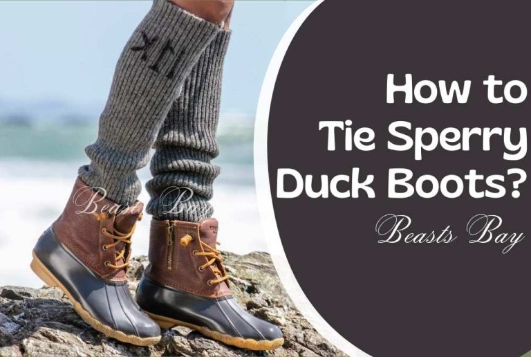 How to Tie Sperry Duck Boots