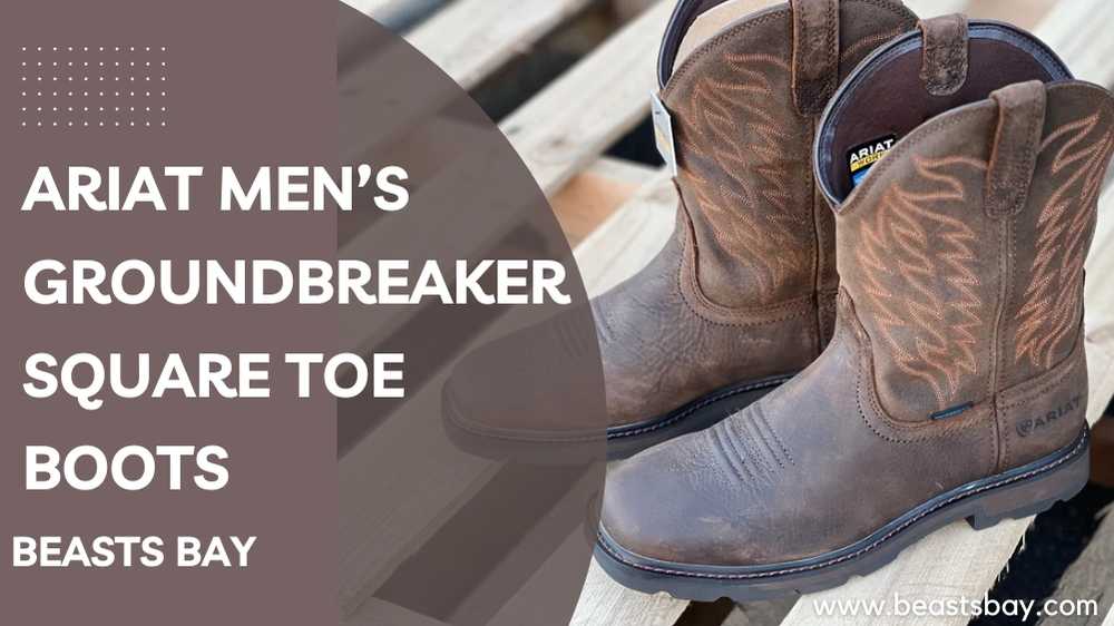 ARIAT Men's Groundbreaker Square Toe Boots