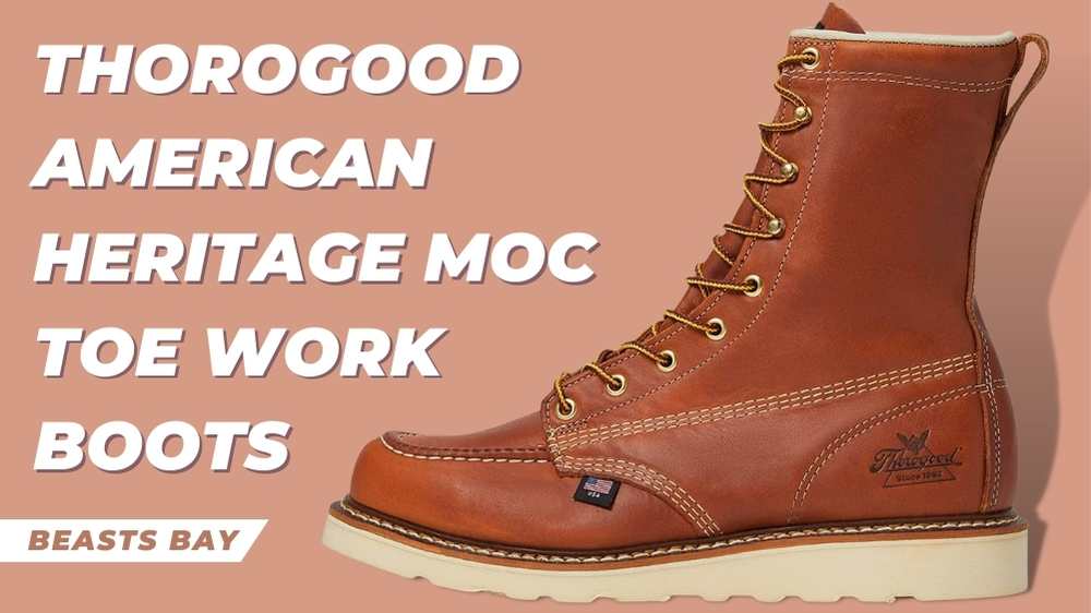 Thorogood American Heritage MOC Toe Work Boots