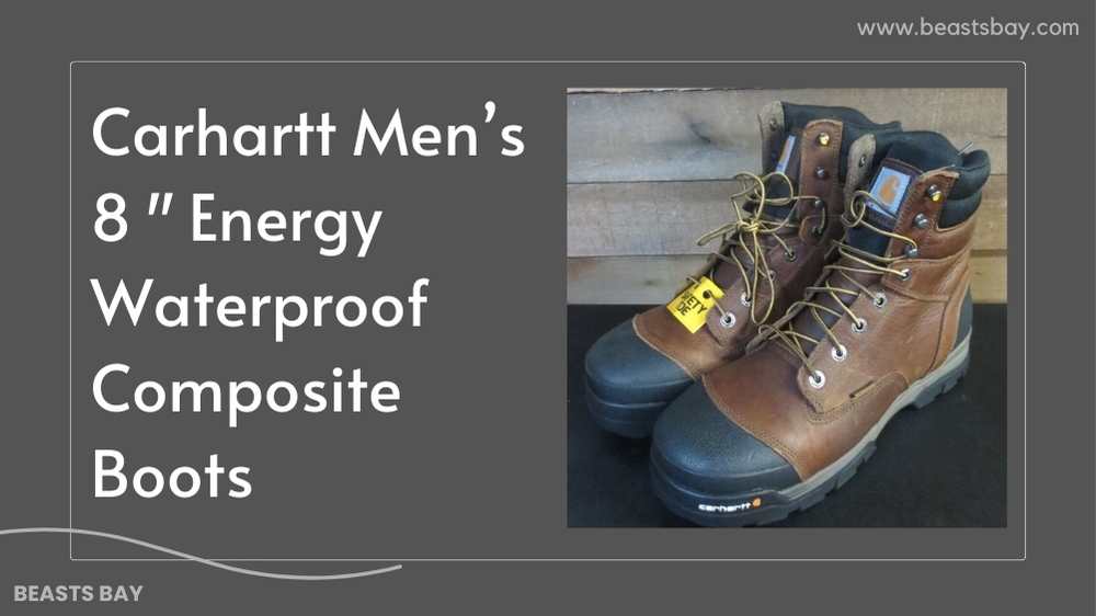 Carhartt Men's 8 Energy Waterproof Composite Boots