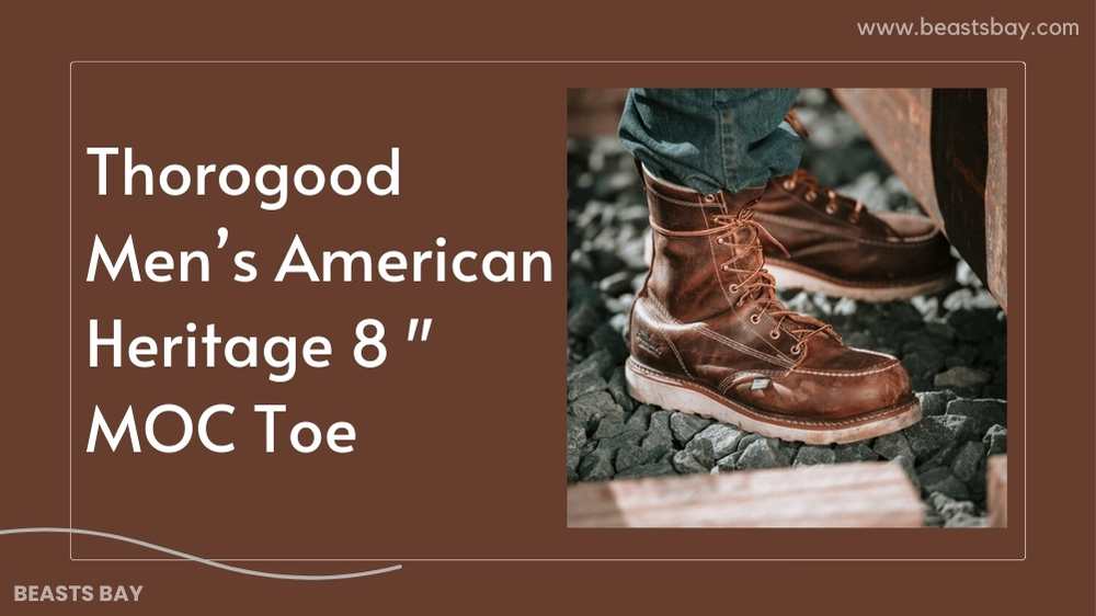 Thorogood Men's American Heritage 8 MOC Toe