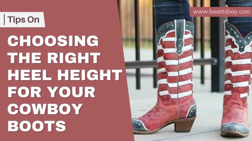 Tips On Choosing The Right Heel Height For Your Cowboy Boots