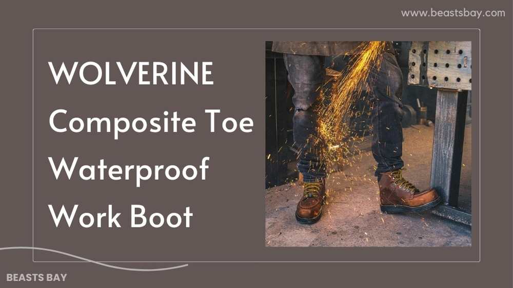 WOLVERINE Composite Toe Waterproof Work Boot